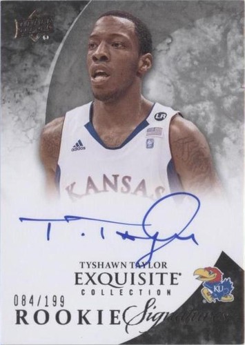 2012-13 Upper Deck Exquisite Collection - Tyshawn Taylor #77