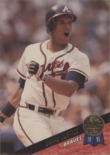 1993 Leaf - David Justice #50