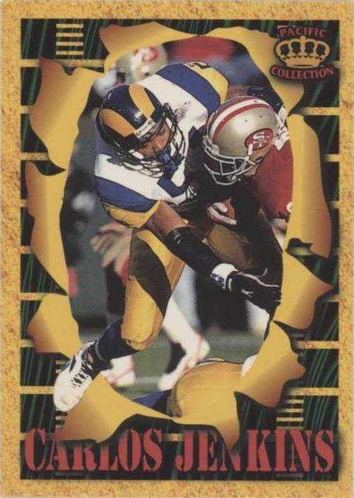 1996 Pacific Invincible Carlos Jenkins #SM145