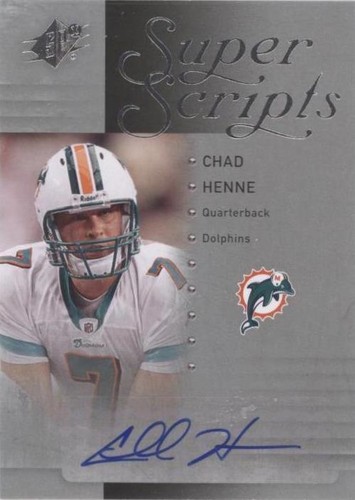 2009 SPx Chad Henne #S-CH