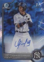 2022 Bowman Sapphire Edition - Oswaldo Cabrera #BSPA-OC