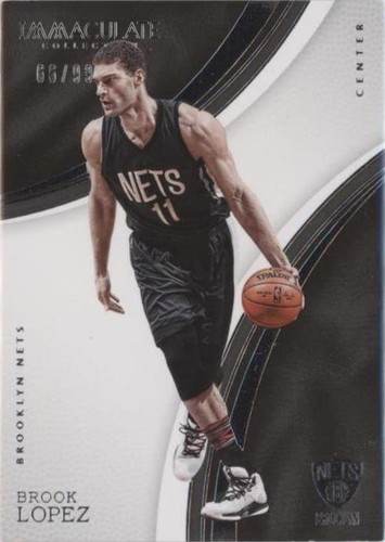 2016-17 Panini Immaculate Collection - Brook Lopez #11