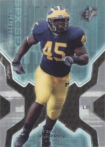 2007 SPx David Harris #122