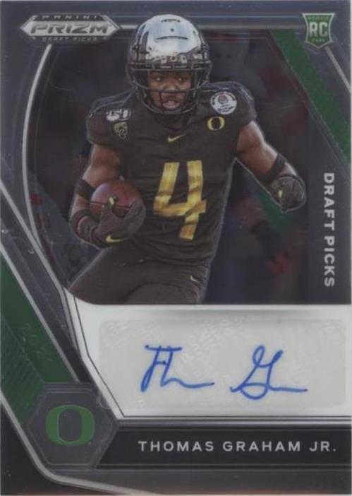 2021 Panini Prizm Draft Picks Thomas Graham Jr. #DPA-TGH