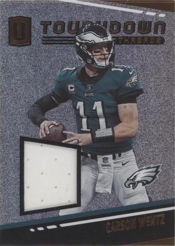 2019 Panini Unparalleled Carson Wentz #TT-CW