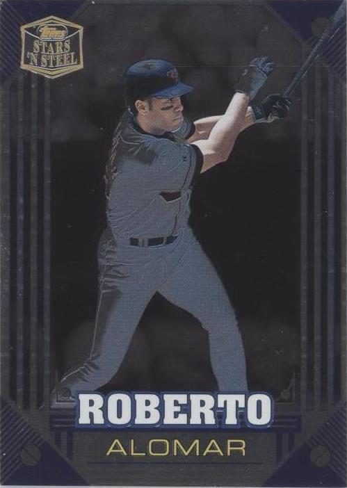 1998 Topps Stars 'n Steel - Roberto Alomar #1