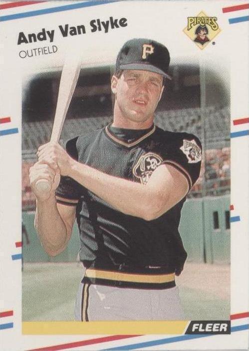 Fleer 1988 - Andy Van Slyke #341