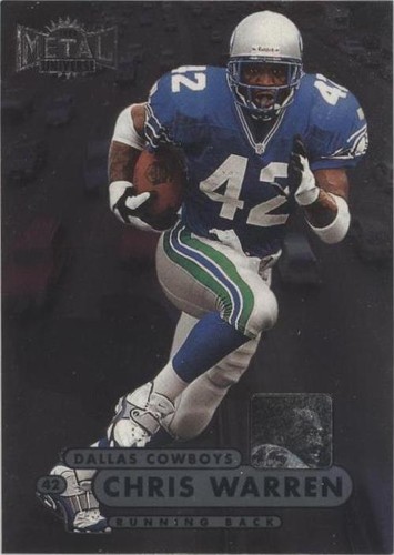 1998 Metal Universe Chris Warren #55