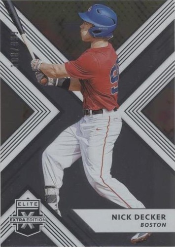 2018 Panini Elite Extra Edition - Nick Decker #63