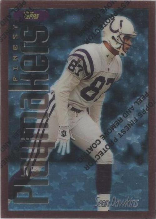 1996 Topps Finest Sean Dawkins #34