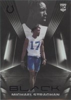2021 Panini Black Mike Strachan #191