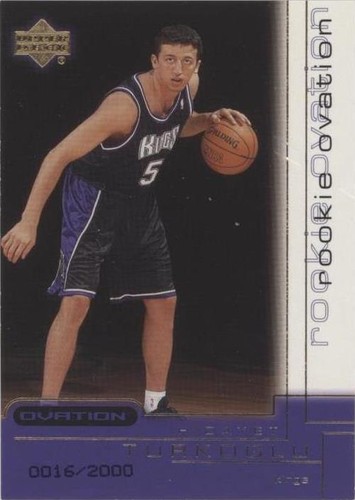 2000-01 Upper Deck Ovation - Hedo Turkoglu #76