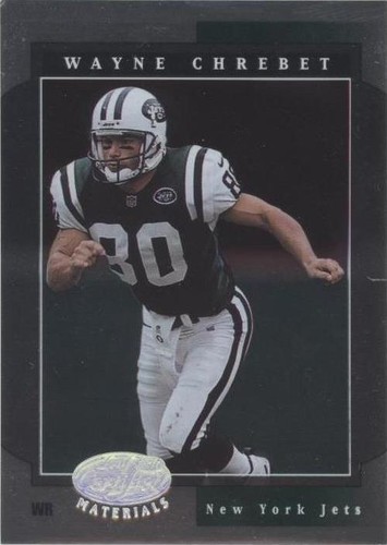 2001 Leaf Certified Materials Wayne Chrebet #100