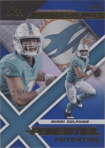 2020 Panini XR Tua Tagovailoa #17