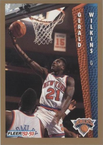 1992-93 Fleer - Gerald Wilkins #157