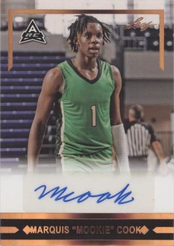 2021-22 Leaf Memories - Mookie Cook #GLR-MC1