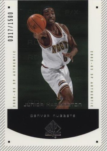 2002-03 SP Authentic - Junior Harrington #184