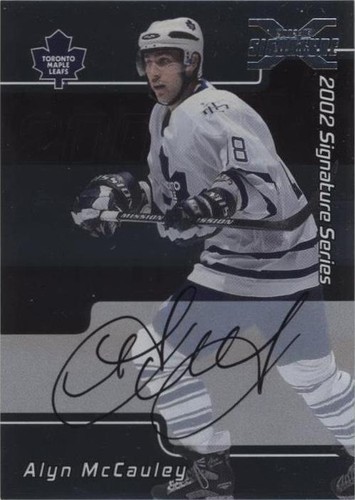 2002-03 In the Game Be A Player Signature Series - Alyn McCauley #124