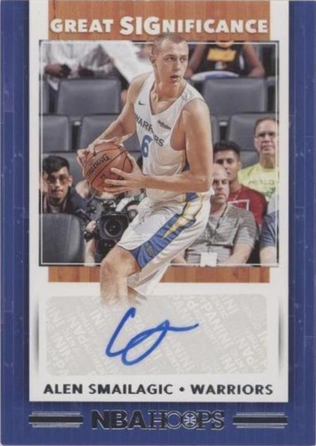 2019-20 Panini NBA Hoops - Alen Smailagic #GS-AML