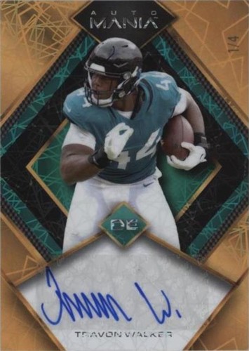 2022 Wild Card Auto Mania Travon Walker #AM-D98