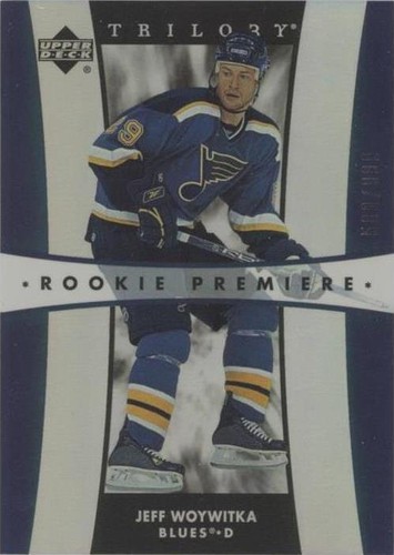 2005-06 Upper Deck Trilogy - Jeff Woywitka #214