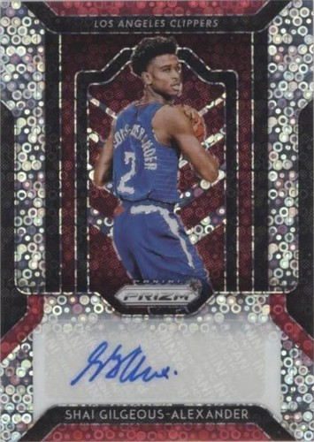 Shai Gilgeous Alexander Immaculate rc rookie SGA auto /99 | eBay
