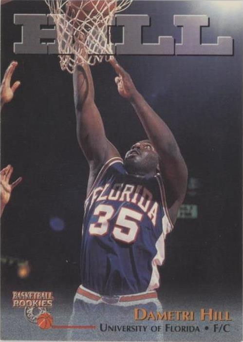 1996 Score Board Basketball Rookies - Dametri Hill #73