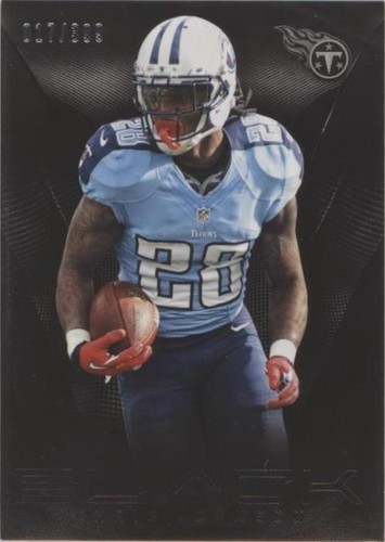 2013 Panini Black Chris Johnson #62