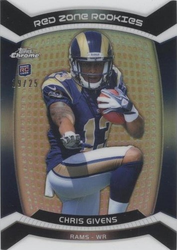 2012 Topps Chrome Chris Givens #RZDC-27