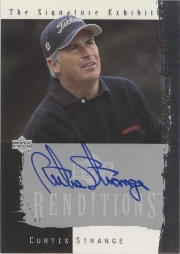 2003 Upper Deck Renditions - Curtis Strange #ST