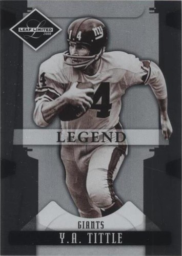 2008 Leaf Limited Y.A. Tittle #199