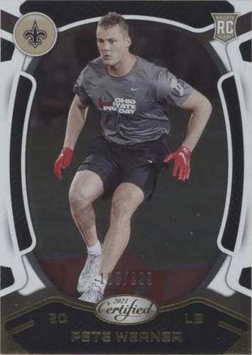 2021 Panini Certified Pete Werner #164