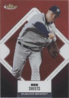 2006 Topps Finest - Ben Sheets #103