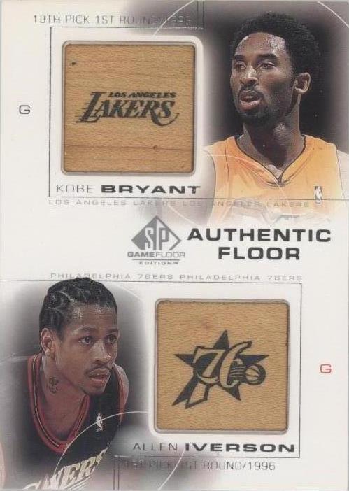 2000-01 SP Game Floor Edition - Kobe Bryant/Allen Iverson #C13