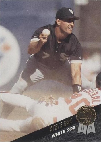 1993 Leaf - Steve Sax #107
