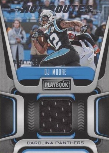 2020 Panini Playbook D.J. Moore #HR-DJ