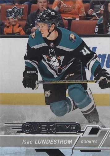 2018-19 Upper Deck Overtime - Isac Lundestrom #161