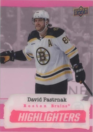 2023-24 Upper Deck Series 2 - David Pastrnak #HL-20