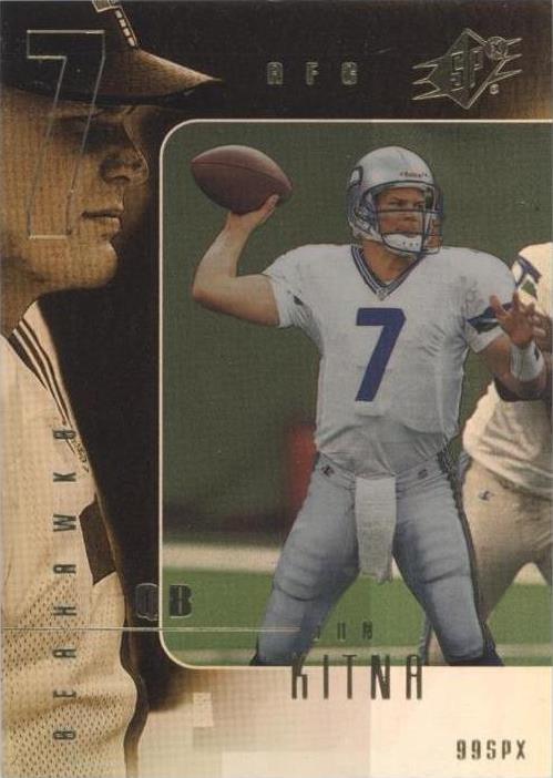 1999 SPx Jon Kitna #82