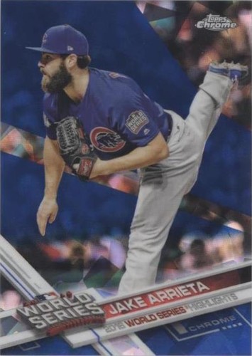 2017 Topps Chrome Sapphire Edition - Jake Arrieta #18