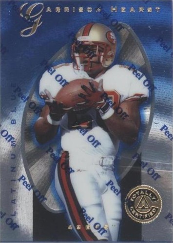 1997 Pinnacle Totally Certified Garrison Hearst #82