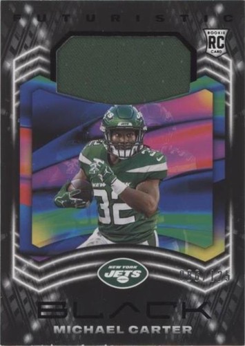 2021 Panini Black Michael Carter #F-MC