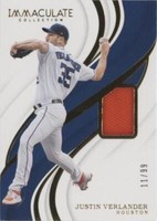2019 Panini Immaculate Collection - Justin Verlander #111