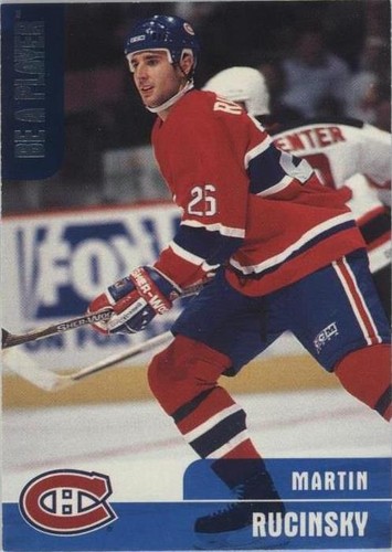 1999-00 In the Game Be A Player Memorabilia - Martin Rucinsky #119