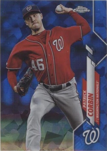 2020 Topps Chrome Sapphire Edition - Patrick Corbin #265