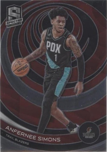 2022-23 Panini Spectra - Anfernee Simons #63