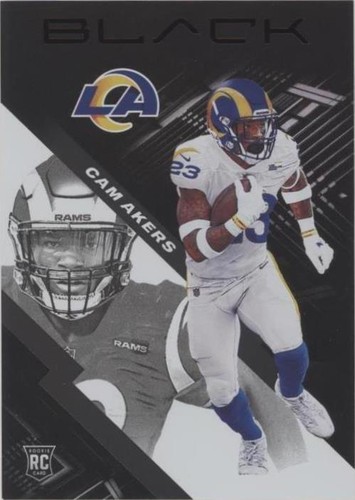 2020 Panini Black Cam Akers #112