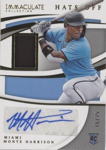 2021 Panini Immaculate Collection - Monte Harrison #HO-MH
