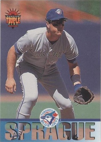 1994 Donruss Triple Play - Ed Sprague #37
