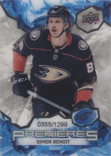 2021-22 Upper Deck Ice - Simon Benoit #174